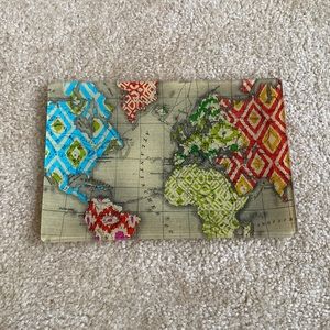 World Map Trinket Dish